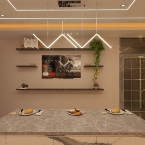 Cuisine Design Full marbre by Yoro Furniture